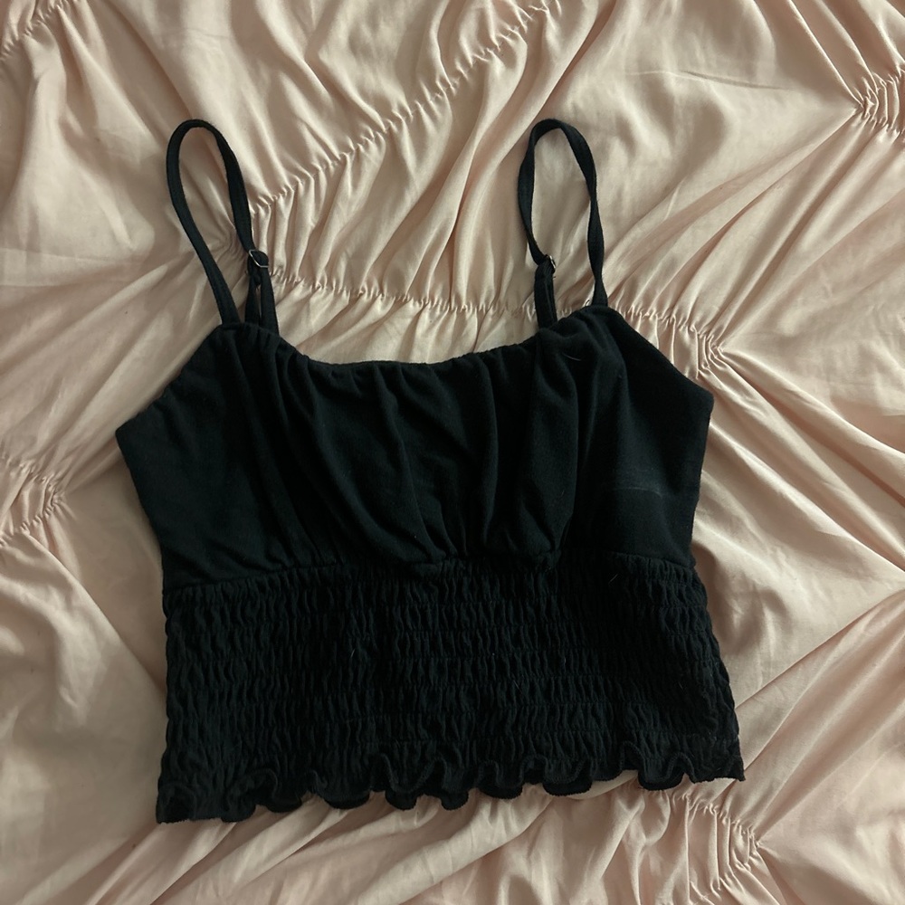 Chic Black Sleeveless Top
